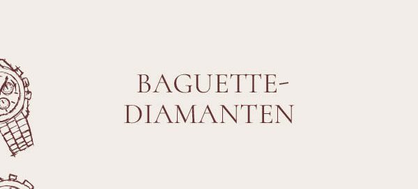 Baguette-Diamanten bei Juwelier Wenthe Mannheim entdecken
