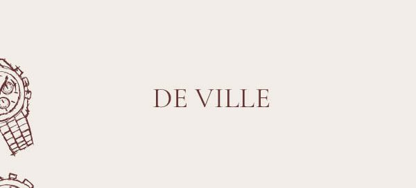 De Ville Uhren von Omega bei Juwelier Wenthe